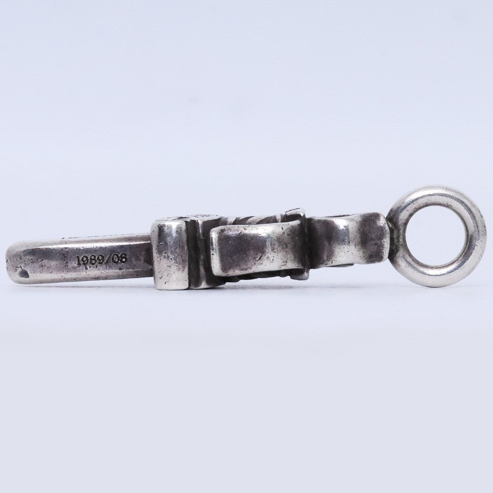 CHROME HEARTS Double Dagger Pendant Silver Size F