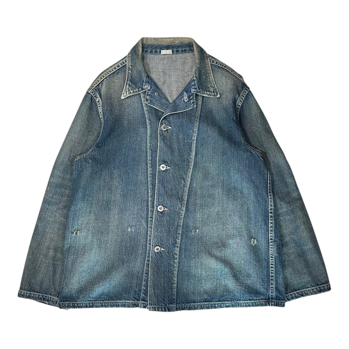 A.PRESSE 24AW US Army Vintage Denim Jacket Blue Size 1