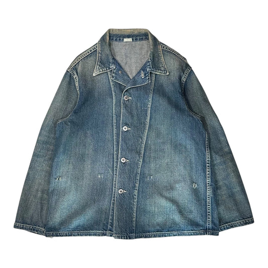 A.PRESSE 24AW US Army Vintage Denim Jacket Blue Size 1
