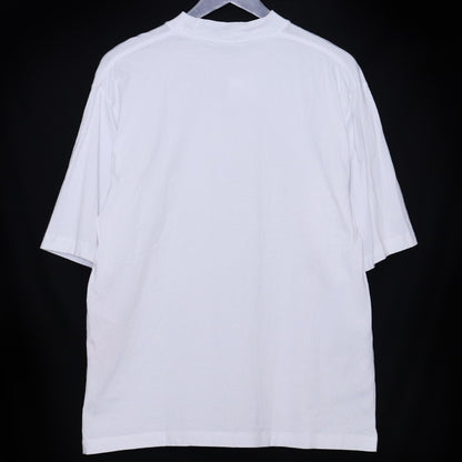 Marni White Cotton Print Logo T-Shirt Size 36