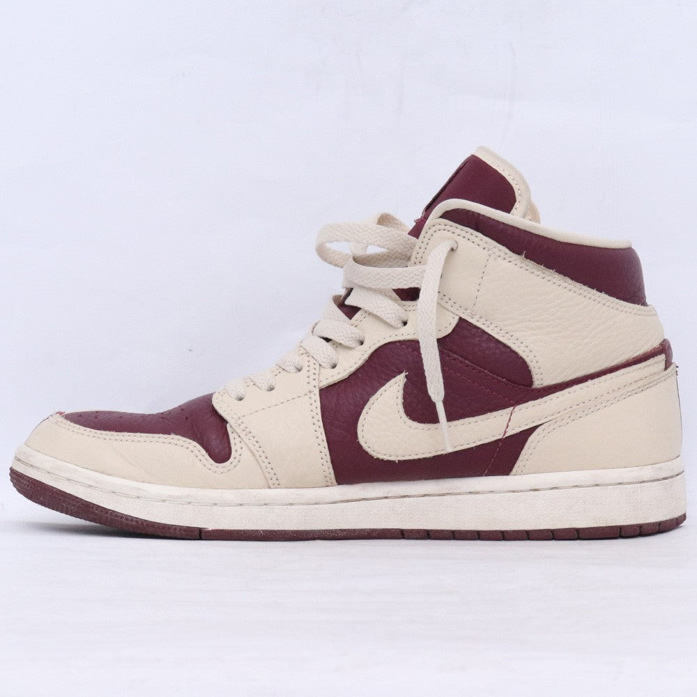 NIKE Air Jordan 1 Mid Split Cherrywood Sneakers Size 26.5cm