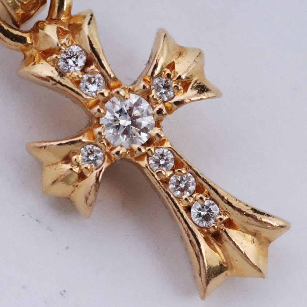 Chrome Hearts 22K CRS BBYFAT Pave Diamond Pendant Size F