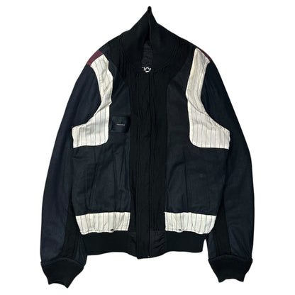 UNDERCOVER 17SS MA-1 Twill Bomber Jacket Black Size 1
