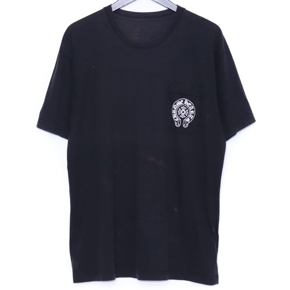 CHROME HEARTS Honolulu Horseshoe Print T-Shirt Black Size L
