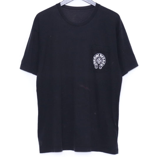 CHROME HEARTS Honolulu Horseshoe Print T-Shirt Black Size L
