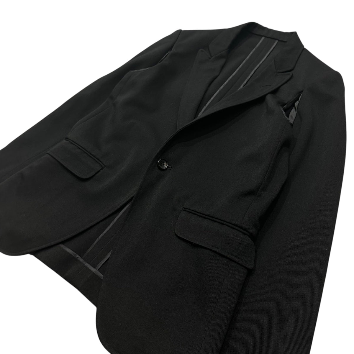 COMME des GARCONS 01AW Underarm-Vent 1-Button Jacket Size S