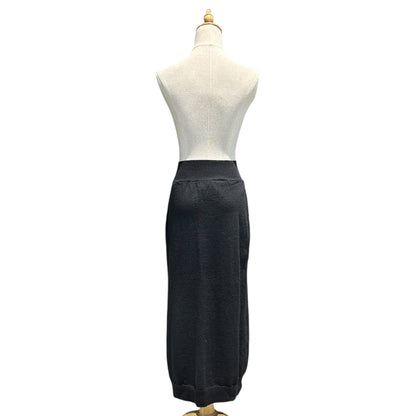 COMME des GARCONS 89AW Vintage Wool Skirt Black Size FREE