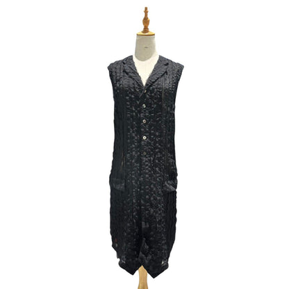 COMME des GARCONS 93SS Aoyama Ltd Sleeveless Coat Size FREE
