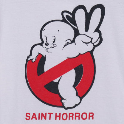 SAINT MICHAEL 26SS SAINT HORROR T-Shirt White Size M