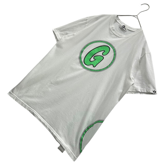 GOODENOUGH 2015 Circle G Print T-Shirt White/Green