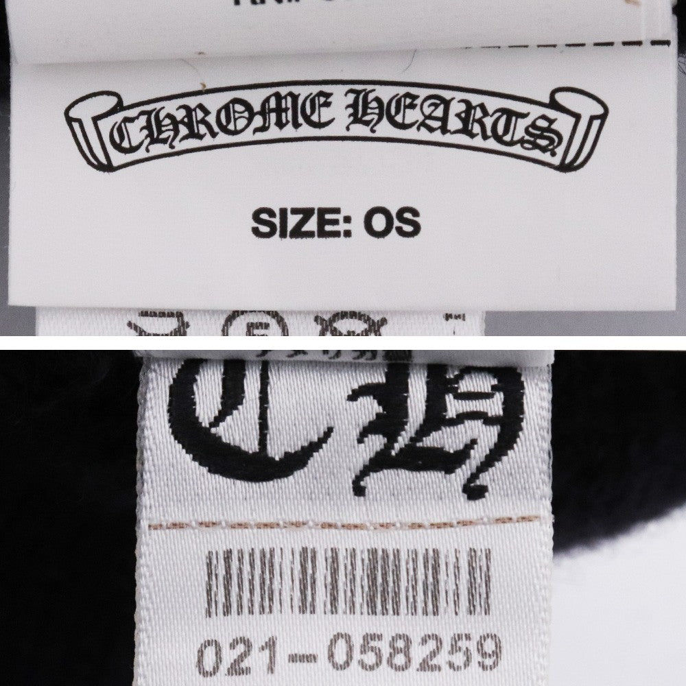 CHROME HEARTS CH Plus Horseshoe Wool Beanie Black Size F