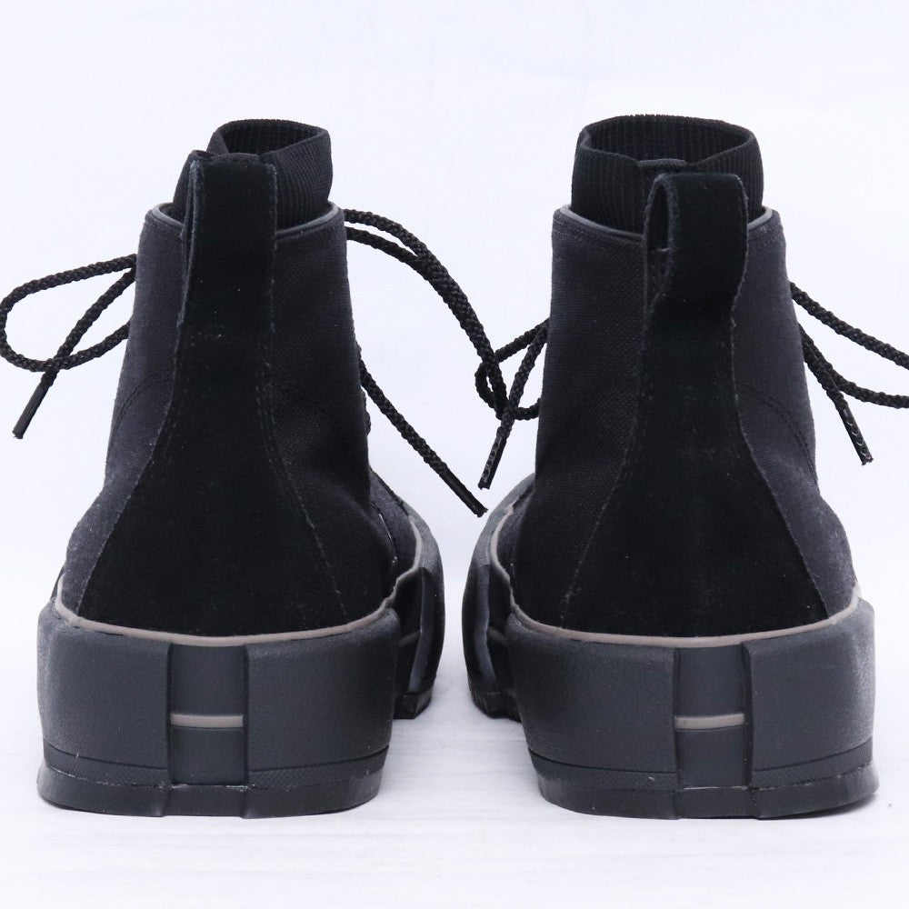 DEVOA 25SS Nylon Canvas Sneakers Black Size EU 43