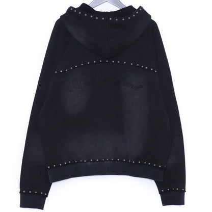 A GOOD BAD INFLUENCE Original Studded Hoodie Black Size XL