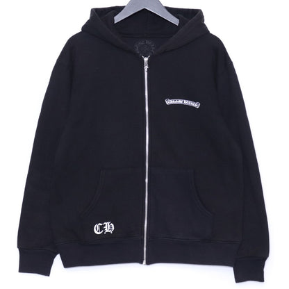 CHROME HEARTS Double Face Dagger Zip Up Hoodie Size M