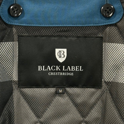 BLACK LABEL CRESTBRIDGE 100th Gabardine Coat Blue Size M