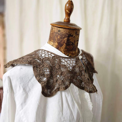 Euro vintage Floral Batten Antique Brown