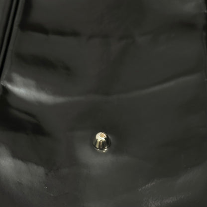 COMME des GARCONS Vintage Logo Leather Mini Boston Bag Black