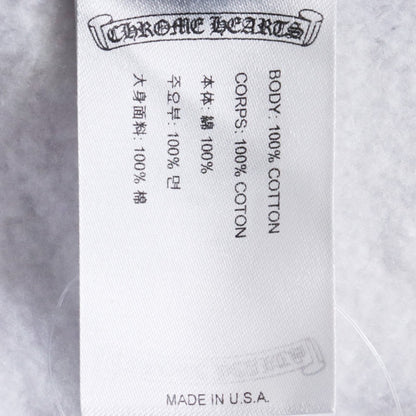 CHROME HEARTS Arm Logo Pullover Hoodie White Size XL