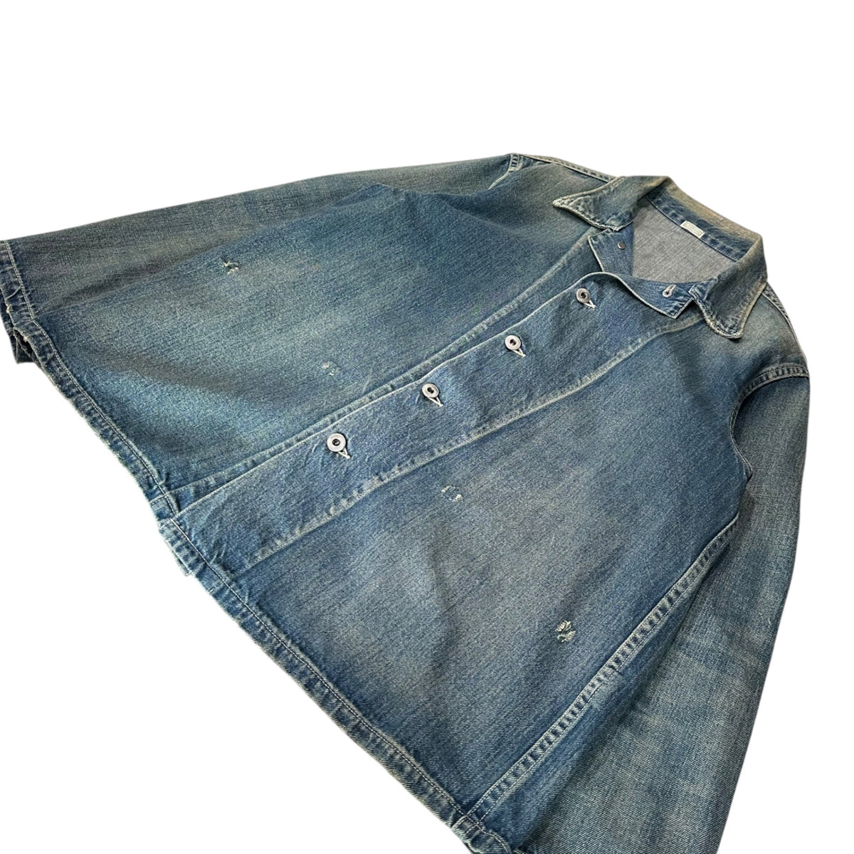 A.PRESSE 24AW US Army Vintage Denim Jacket Blue Size 1