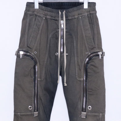 RICK OWENS 25AW Bauhaus Cargo Denim Jeans Dark Dust Size 46