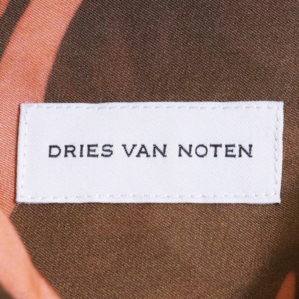 Dries Van Noten 25SS CAMMON M.W. Half-Zip Shirt Size 46
