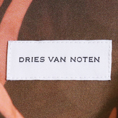 Dries Van Noten 25SS CAMMON M.W. Half-Zip Shirt Size 46