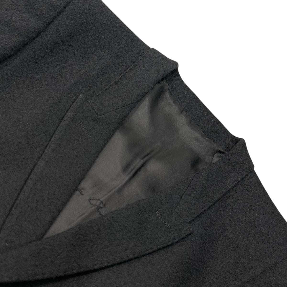 Rick Owens Cotton-Wool Brushed 1B Blazer Jacket Size 38