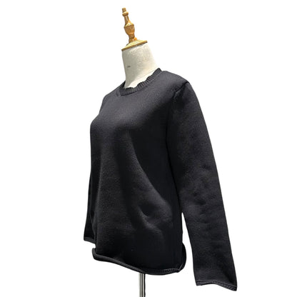 COMME des GARCONS 21AW Back Open Poly/Cotton Knit Size S