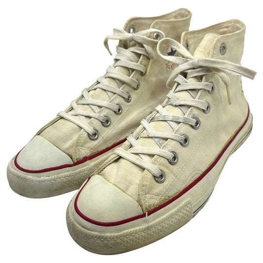 CONVERSE 80s-90s USA Vintage ALL Sneakers White Size 9