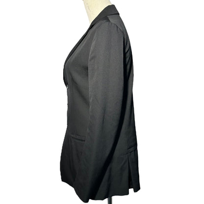 Y's Asymmetrical 3-Button Tailored Wool Jacket Size 1