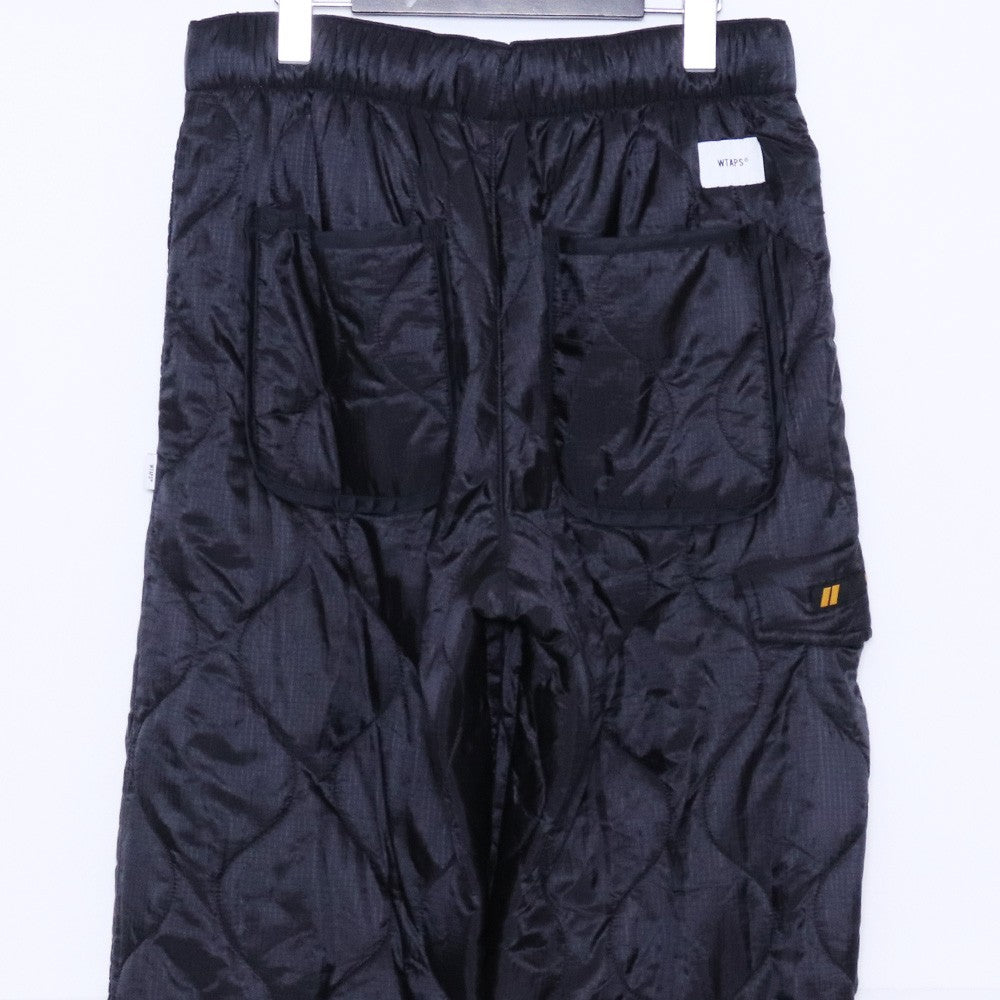 WTAPS 19AW WLT Quilted Nylon Pants Black Size 2