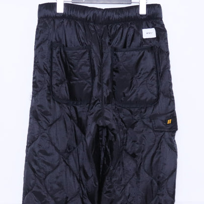 WTAPS 19AW WLT Quilted Nylon Pants Black Size 2