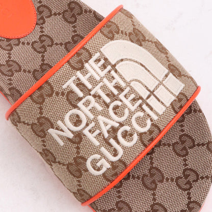 GUCCI x THE NORTH FACE GG Slide Sandals Beige Size 24cm