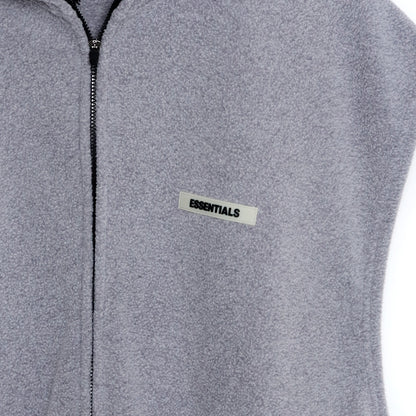 ESSENTIALS Bowler Vest Gray Size S