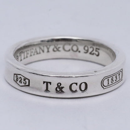 TIFFANY & CO 1837 Narrow Ring Silver Size ONE SIZE