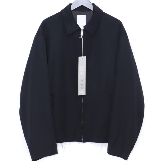 SUS-SOUS 25AW Black Drizzler Jacket Size 7