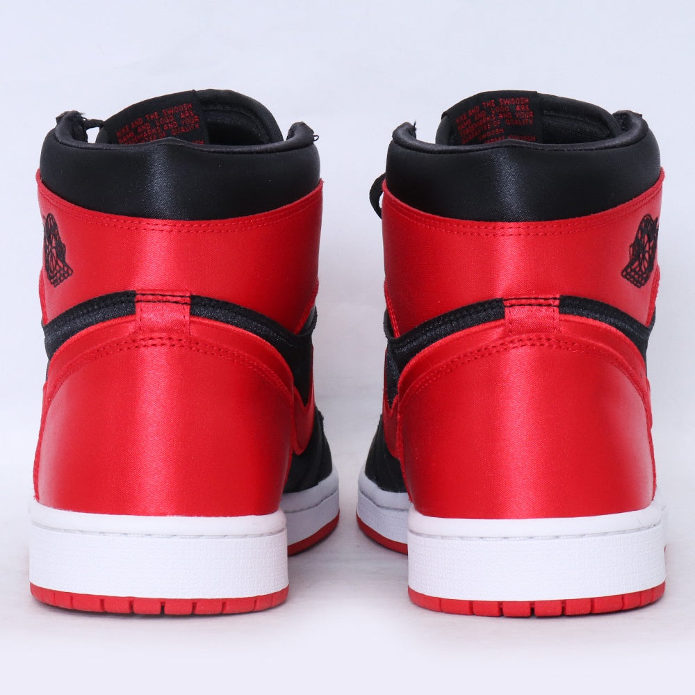 NIKE AIR JORDAN 1 Satin Bred Sneakers Size 28.5cm