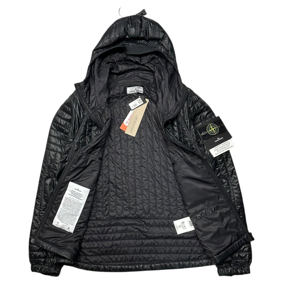 STONE ISLAND 24AW PERTEX PRIMALOFT Jacket Black Size L