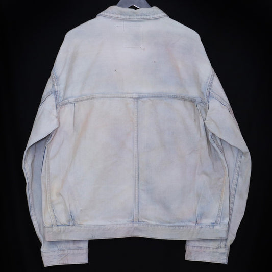 ANCELLM 25AW Layering Color Denim Jacket Indigo Size 2