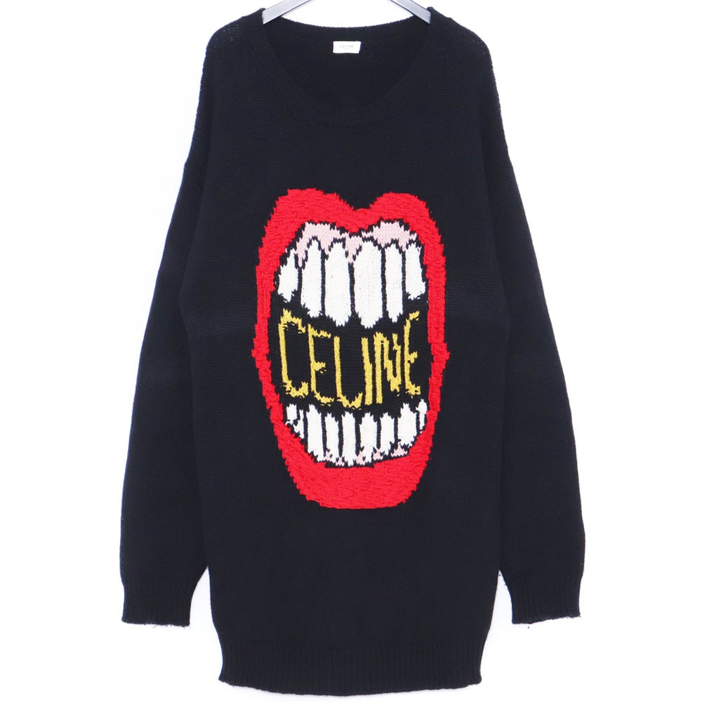 CELINE 21SS The Dancing Kid Knit Black Size M