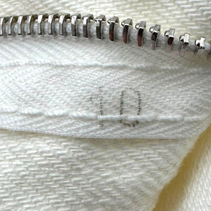 LOUIS VUITTON Monogram Embroidered Denim Shorts Size 38