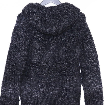 ISAMUKATAYAMA BACKLASH Low Gauge Duffle Sweater Gray Size S