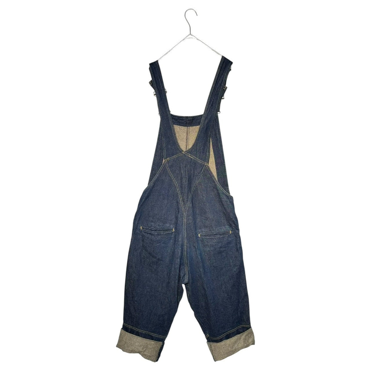 Christopher Nemeth 00s Denim Harem Overalls Indigo