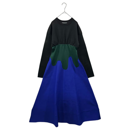 UN3D. Color-block Design Dress Size 38