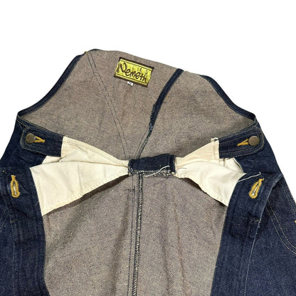 Christopher Nemeth 00s Denim Harem Overalls Indigo