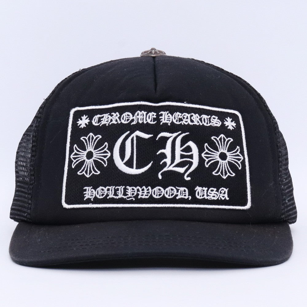 CHROME HEARTS TRUCKER CAP Black Size F