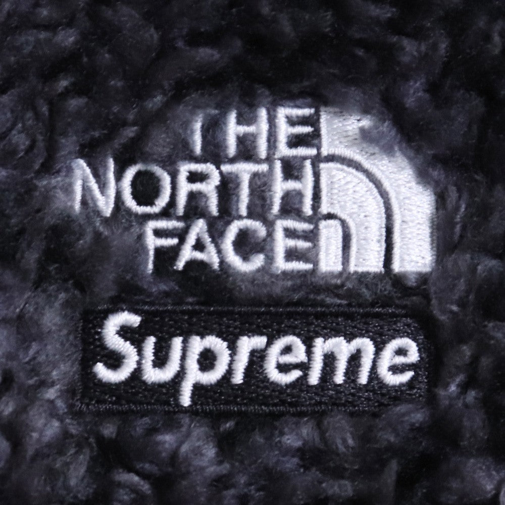 SUPREME x TNF 23SS High Pile Fleece Pullover Black Size L
