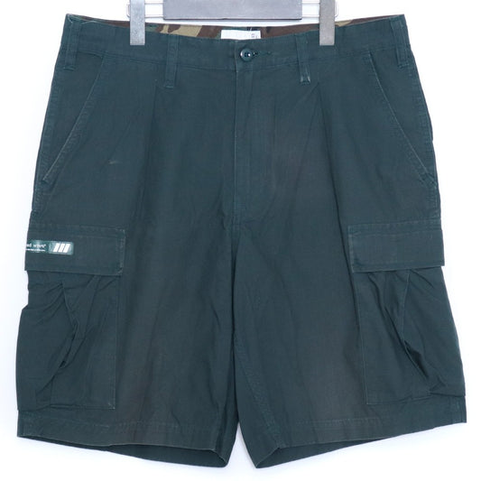 WTAPS 24SS MILS9601 Cotton Ripstop Shorts Green Size 03