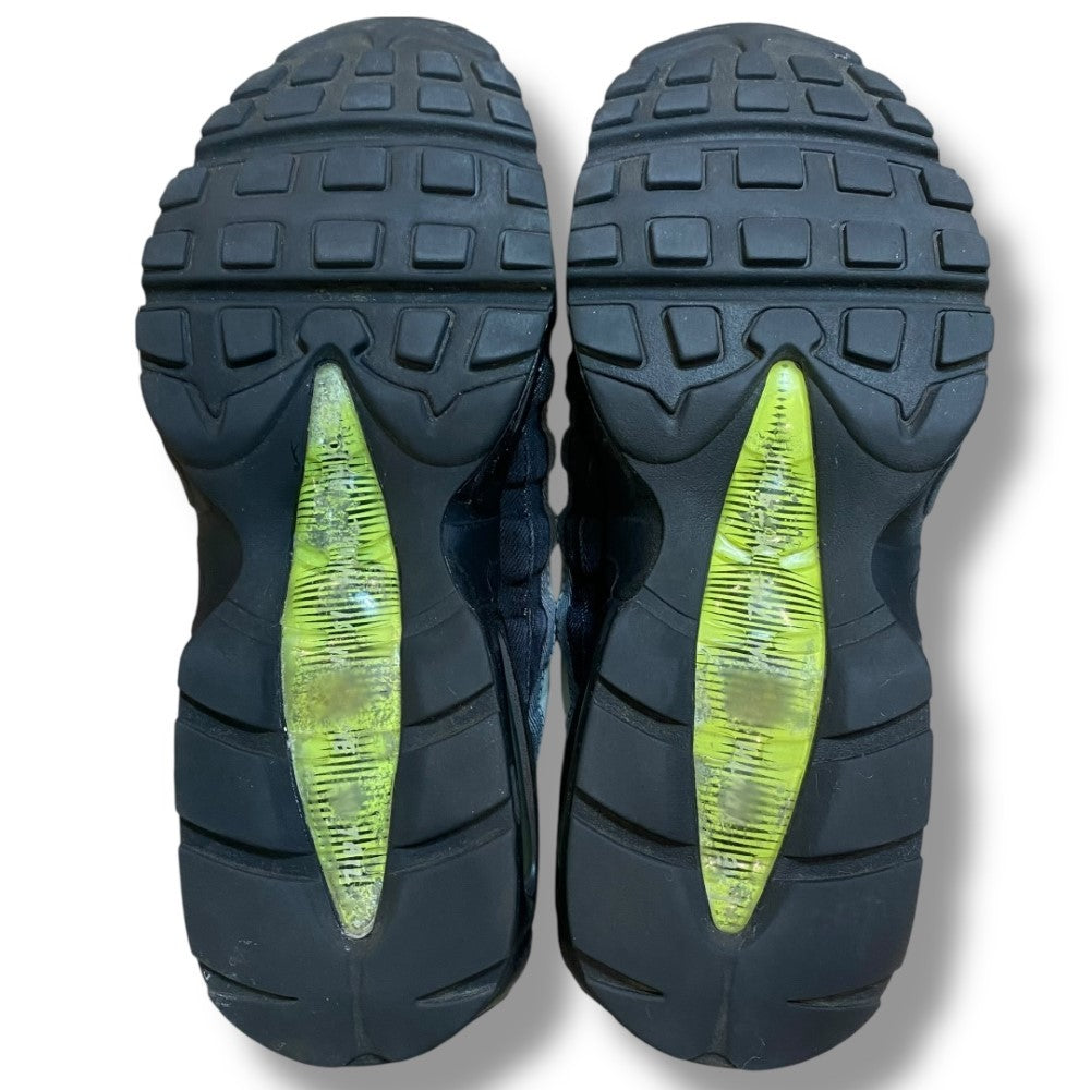 DENHAM NIKE AIR MAX 95 VOLT Yellow Sneakers Size 26.5cm