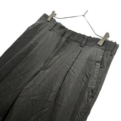 COMME des GARCONS HOMME PLUS 99SS Back-Ruffle Slacks Size L